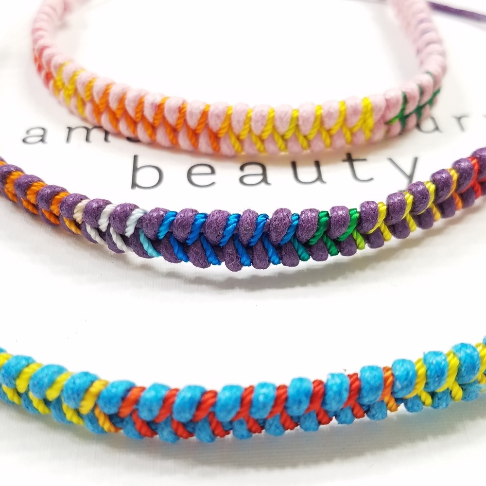3 Fishtail Friendship Bracelets - Picture 2 of 4